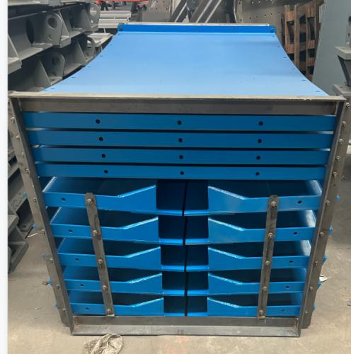 内蒙岱海发电导料槽生产完成